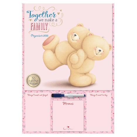 A3 Forever Friends Month-to-View Family Organiser 2018